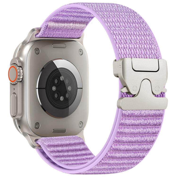 xDfind Bracelet de montre en nylon avec boucle de parachute et motif de montagne, pour Apple Watch 42 / 44 / 45 / 46 / 49mm, pour Apple Watch 38 / 40 / 41 / S10 42mm