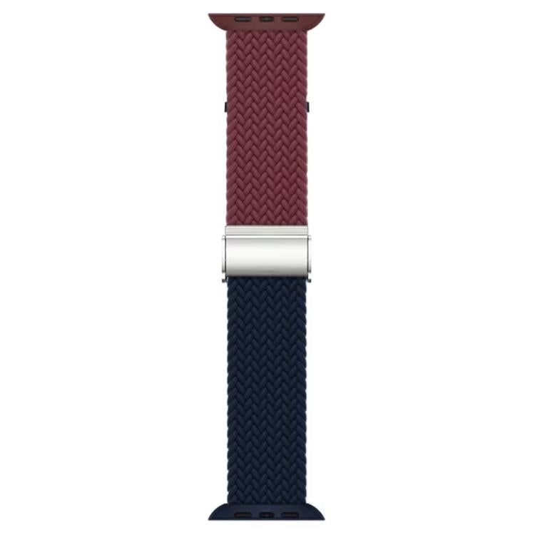 Bracelet de montre en nylon tressé avec boucle xDfind, pour Apple Watch 42 / 44 / 45 / 46 / 49mm, pour Apple Watch 38 / 40 / 41 / S10 42mm