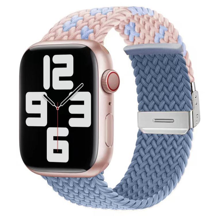 Bracelet de montre en nylon tressé avec boucle xDfind, pour Apple Watch 42 / 44 / 45 / 46 / 49mm, pour Apple Watch 38 / 40 / 41 / S10 42mm