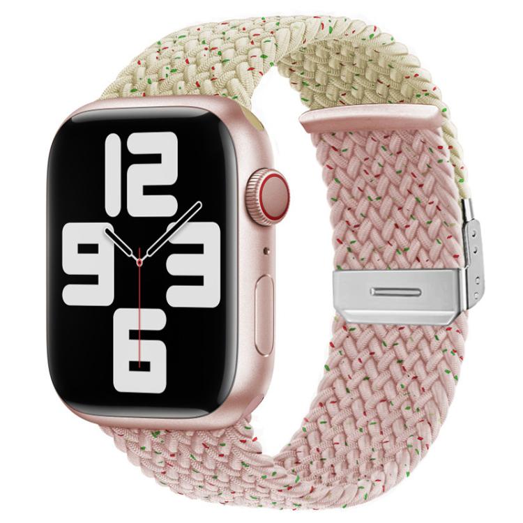 Bracelet de montre en nylon tressé avec boucle xDfind, pour Apple Watch 42 / 44 / 45 / 46 / 49mm, pour Apple Watch 38 / 40 / 41 / S10 42mm