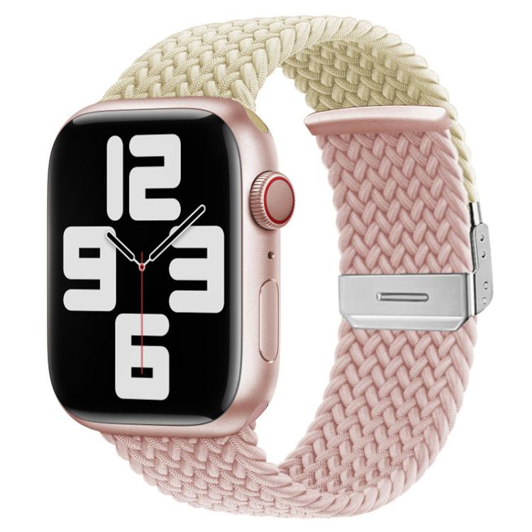 Bracelet de montre en nylon tressé avec boucle xDfind, pour Apple Watch 42 / 44 / 45 / 46 / 49mm, pour Apple Watch 38 / 40 / 41 / S10 42mm
