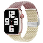 Bracelet de montre en nylon tressé avec boucle xDfind, pour Apple Watch 42 / 44 / 45 / 46 / 49mm, pour Apple Watch 38 / 40 / 41 / S10 42mm