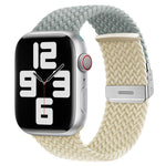 Bracelet de montre en nylon tressé avec boucle xDfind, pour Apple Watch 42 / 44 / 45 / 46 / 49mm, pour Apple Watch 38 / 40 / 41 / S10 42mm