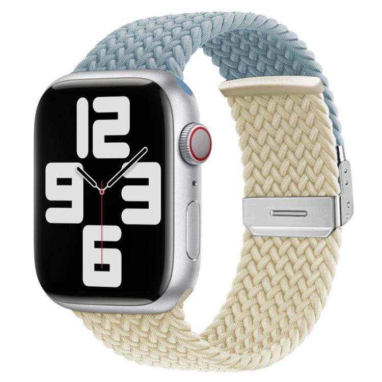 Bracelet de montre en nylon tressé avec boucle xDfind, pour Apple Watch 42 / 44 / 45 / 46 / 49mm, pour Apple Watch 38 / 40 / 41 / S10 42mm