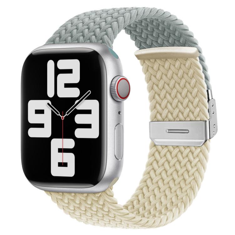 Bracelet de montre en nylon tressé avec boucle xDfind, pour Apple Watch 42 / 44 / 45 / 46 / 49mm, pour Apple Watch 38 / 40 / 41 / S10 42mm