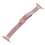 xDfind Bracelet de Montre en Acier Inoxydable avec Boucle Magnétique Épi de Blé, Pour Apple Watch 42 / 44 / 45 / 46 / 49mm, Pour Apple Watch 38 / 40 / 41 / S10 42mm