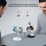 Q11 Chargeur magnétique sans fil multifonction 3-en-1 20W