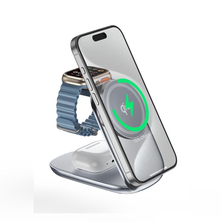 Chargeur magnétique sans fil multifonctionnel 3 en 1 W72Q 20W