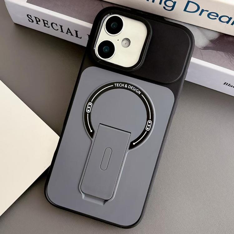Coque de téléphone magnétique hybride en TPU effet peau avec béquille, pour iPhone 17 Pro Max, pour iPhone 17 Pro, pour iPhone 17, pour iPhone 16 Pro Max, pour iPhone 16 Pro, pour iPhone 16, pour iPhone 15 Pro Max, pour iPhone 15 Pro