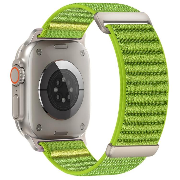 xDfind Bracelet de montre en nylon à motif de montagne à deux sections, pour Apple Watch 42 / 44 / 45 / 46 / 49mm, pour Apple Watch 38 / 40 / 41 / S11 42mm
