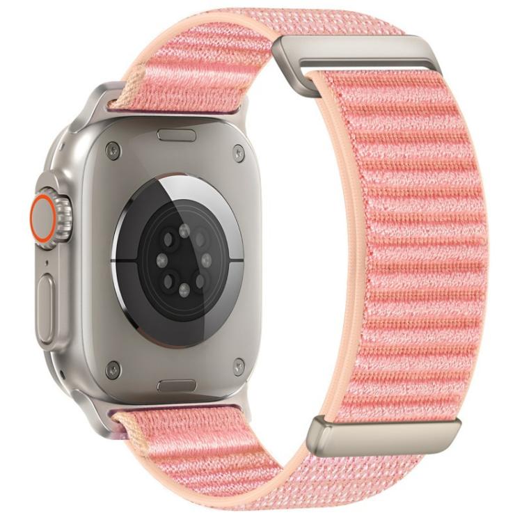 xDfind Bracelet de montre en nylon à motif de montagne à deux sections, pour Apple Watch 42 / 44 / 45 / 46 / 49mm, pour Apple Watch 38 / 40 / 41 / S11 42mm