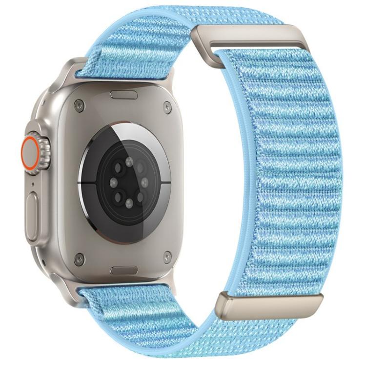 xDfind Bracelet de montre en nylon à motif de montagne à deux sections, pour Apple Watch 42 / 44 / 45 / 46 / 49mm, pour Apple Watch 38 / 40 / 41 / S11 42mm