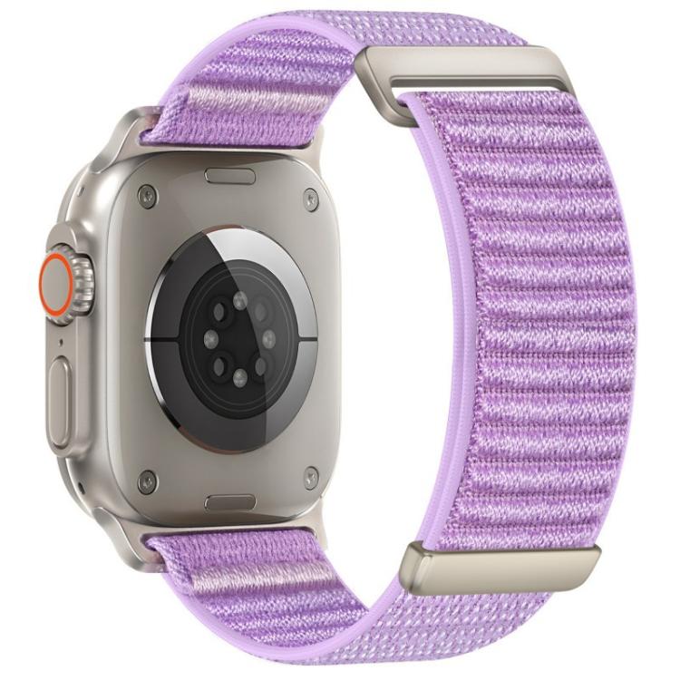 xDfind Bracelet de montre en nylon à motif de montagne à deux sections, pour Apple Watch 42 / 44 / 45 / 46 / 49mm, pour Apple Watch 38 / 40 / 41 / S11 42mm