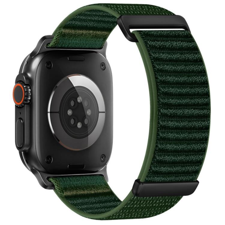 xDfind Bracelet de montre en nylon à motif de montagne à deux sections, pour Apple Watch 42 / 44 / 45 / 46 / 49mm, pour Apple Watch 38 / 40 / 41 / S11 42mm