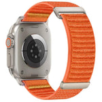 xDfind Bracelet de montre en nylon à motif de montagne à deux sections, pour Apple Watch 42 / 44 / 45 / 46 / 49mm, pour Apple Watch 38 / 40 / 41 / S11 42mm
