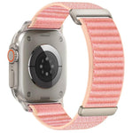 xDfind Bracelet de montre en nylon à motif de montagne à deux sections, pour Apple Watch 42 / 44 / 45 / 46 / 49mm, pour Apple Watch 38 / 40 / 41 / S11 42mm