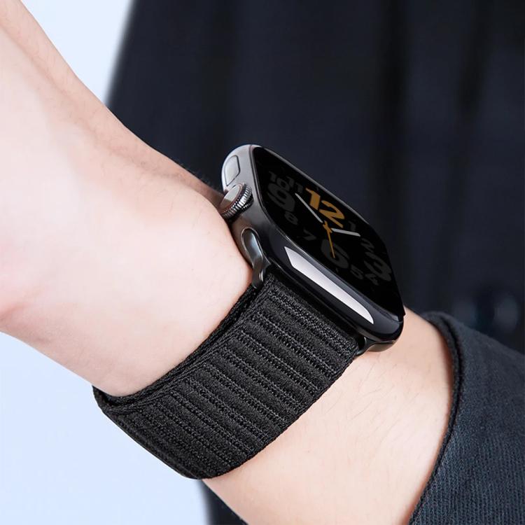 xDfind Bracelet de montre en nylon à motif de montagne à deux sections, pour Apple Watch 42 / 44 / 45 / 46 / 49mm, pour Apple Watch 38 / 40 / 41 / S11 42mm