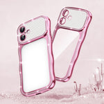 Coque de téléphone en TPU antichoc plaquée en forme d'étoile torsadée ondulée, pour iPhone 17 Pro Max, pour iPhone 17 Pro, pour iPhone 17, pour iPhone 16 Pro Max, pour iPhone 16 Pro, pour iPhone 16