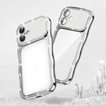 Coque de téléphone en TPU antichoc plaquée en forme d'étoile torsadée ondulée, pour iPhone 17 Pro Max, pour iPhone 17 Pro, pour iPhone 17, pour iPhone 16 Pro Max, pour iPhone 16 Pro, pour iPhone 16