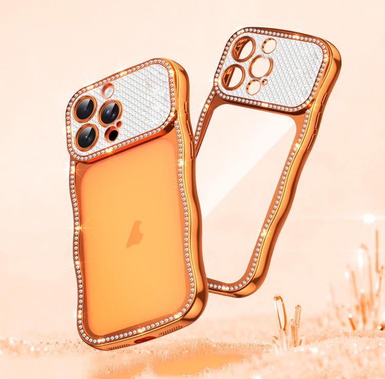Coque de téléphone en TPU antichoc plaquée en forme d'étoile torsadée ondulée, pour iPhone 17 Pro Max, pour iPhone 17 Pro, pour iPhone 17, pour iPhone 16 Pro Max, pour iPhone 16 Pro, pour iPhone 16