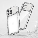 Coque de téléphone en TPU antichoc plaquée en forme d'étoile torsadée ondulée, pour iPhone 17 Pro Max, pour iPhone 17 Pro, pour iPhone 17, pour iPhone 16 Pro Max, pour iPhone 16 Pro, pour iPhone 16