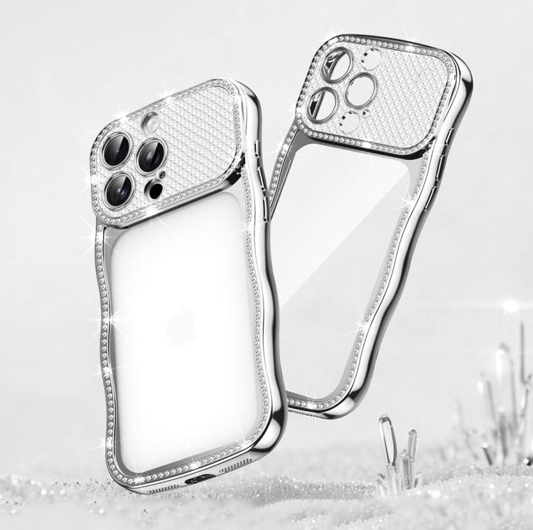 Coque de téléphone en TPU antichoc plaquée en forme d'étoile torsadée ondulée, pour iPhone 17 Pro Max, pour iPhone 17 Pro, pour iPhone 17, pour iPhone 16 Pro Max, pour iPhone 16 Pro, pour iPhone 16