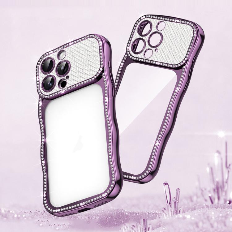 Coque de téléphone en TPU antichoc plaquée en forme d'étoile torsadée ondulée, pour iPhone 17 Pro Max, pour iPhone 17 Pro, pour iPhone 17, pour iPhone 16 Pro Max, pour iPhone 16 Pro, pour iPhone 16