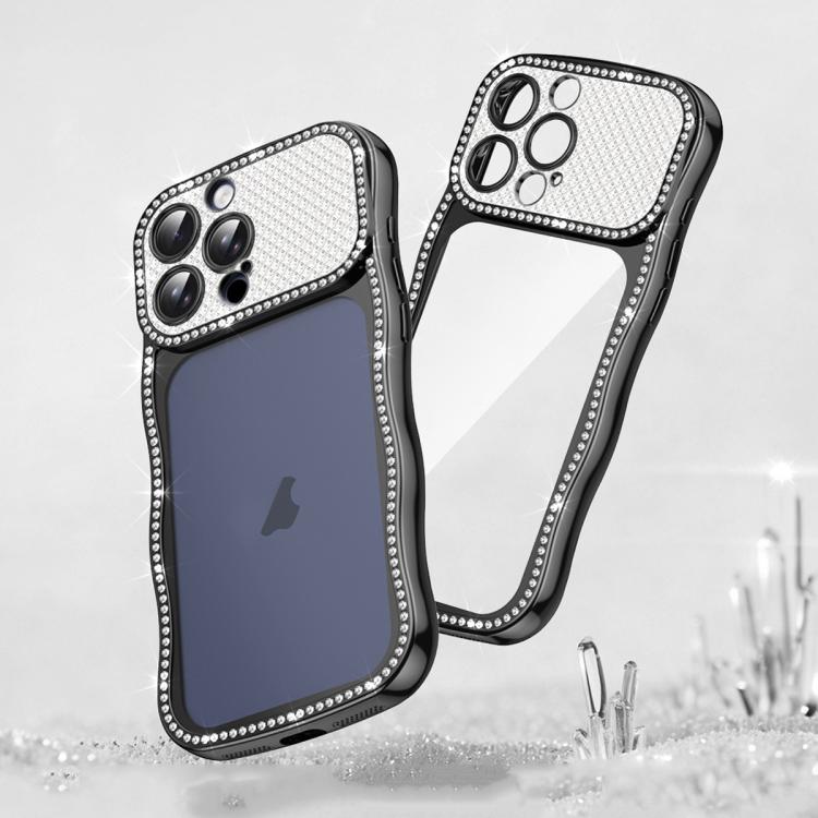 Coque de téléphone en TPU antichoc plaquée en forme d'étoile torsadée ondulée, pour iPhone 17 Pro Max, pour iPhone 17 Pro, pour iPhone 17, pour iPhone 16 Pro Max, pour iPhone 16 Pro, pour iPhone 16