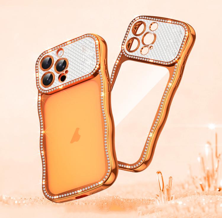 Coque de téléphone en TPU antichoc plaquée en forme d'étoile torsadée ondulée, pour iPhone 17 Pro Max, pour iPhone 17 Pro, pour iPhone 17, pour iPhone 16 Pro Max, pour iPhone 16 Pro, pour iPhone 16