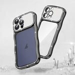 Coque de téléphone en TPU antichoc plaquée en forme d'étoile torsadée ondulée, pour iPhone 17 Pro Max, pour iPhone 17 Pro, pour iPhone 17, pour iPhone 16 Pro Max, pour iPhone 16 Pro, pour iPhone 16