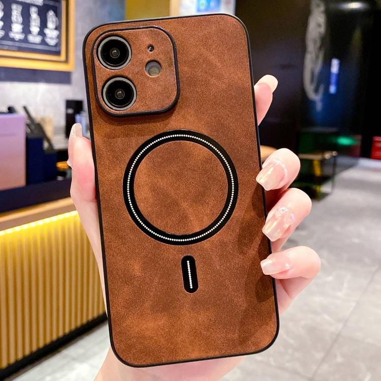 Coque de téléphone magnétique en similicuir d'agneau, pour iPhone 14 Pro Max, pour iPhone 13 Pro Max, pour iPhone 13 Pro, pour iPhone 13, pour iPhone 12, pour iPhone 12 Pro Max, pour iPhone 12 Pro, pour iPhone 11 Pro Max
