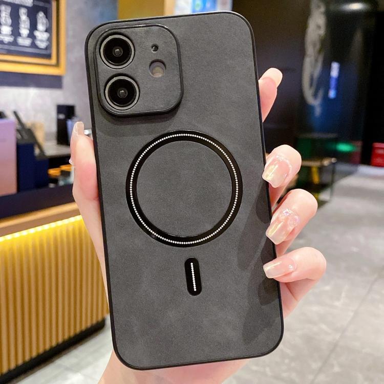Coque de téléphone magnétique en similicuir d'agneau, pour iPhone 14 Pro Max, pour iPhone 13 Pro Max, pour iPhone 13 Pro, pour iPhone 13, pour iPhone 12, pour iPhone 12 Pro Max, pour iPhone 12 Pro, pour iPhone 11 Pro Max