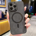 Coque de téléphone magnétique en similicuir d'agneau, pour iPhone 14 Pro Max, pour iPhone 13 Pro Max, pour iPhone 13 Pro, pour iPhone 13, pour iPhone 12, pour iPhone 12 Pro Max, pour iPhone 12 Pro, pour iPhone 11 Pro Max
