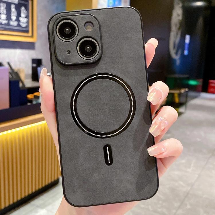 Coque de téléphone magnétique en similicuir d'agneau, pour iPhone 14 Pro Max, pour iPhone 13 Pro Max, pour iPhone 13 Pro, pour iPhone 13, pour iPhone 12, pour iPhone 12 Pro Max, pour iPhone 12 Pro, pour iPhone 11 Pro Max