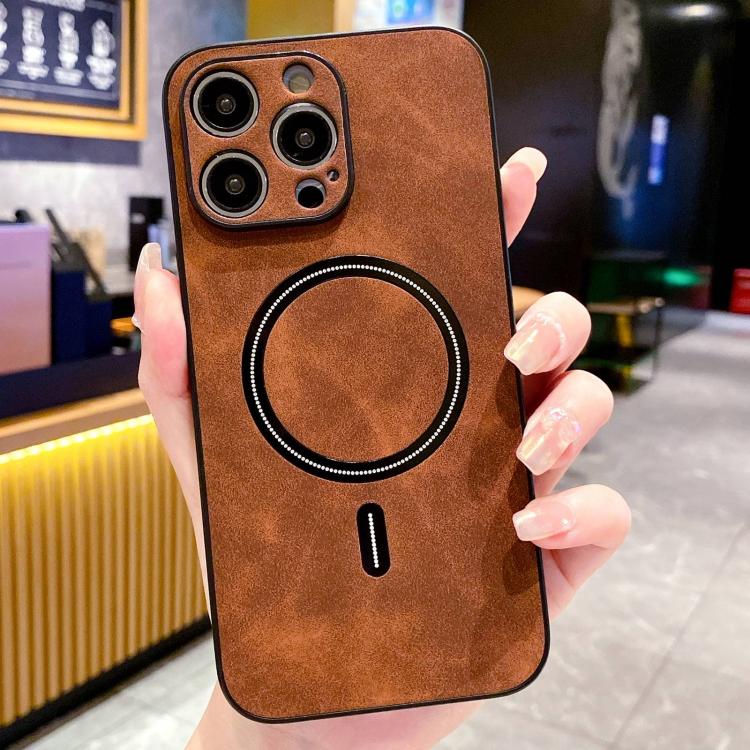 Coque de téléphone magnétique en similicuir d'agneau, pour iPhone 14 Pro Max, pour iPhone 13 Pro Max, pour iPhone 13 Pro, pour iPhone 13, pour iPhone 12, pour iPhone 12 Pro Max, pour iPhone 12 Pro, pour iPhone 11 Pro Max