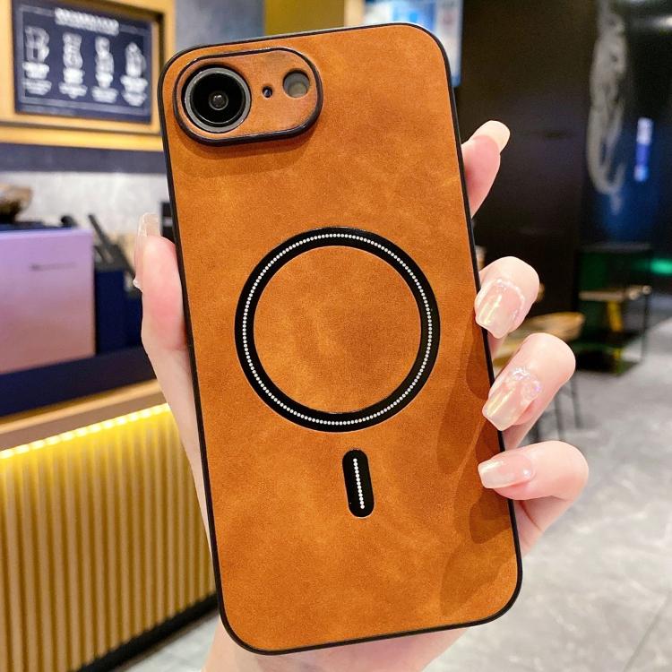 Étui de Téléphone Magnétique en Similicuir d'Agneau, Pour iPhone 17e / 16e, Pour iPhone 17 Pro Max, Pour iPhone 17 Pro, Pour iPhone 17, Pour iPhone Air, Pour iPhone 16 Pro Max, Pour iPhone 16 Pro, Pour iPhone 16 Plus