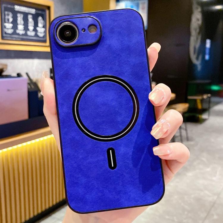 Étui de Téléphone Magnétique en Similicuir d'Agneau, Pour iPhone 17e / 16e, Pour iPhone 17 Pro Max, Pour iPhone 17 Pro, Pour iPhone 17, Pour iPhone Air, Pour iPhone 16 Pro Max, Pour iPhone 16 Pro, Pour iPhone 16 Plus