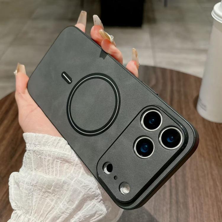 Étui de Téléphone Magnétique en Similicuir d'Agneau, Pour iPhone 17e / 16e, Pour iPhone 17 Pro Max, Pour iPhone 17 Pro, Pour iPhone 17, Pour iPhone Air, Pour iPhone 16 Pro Max, Pour iPhone 16 Pro, Pour iPhone 16 Plus