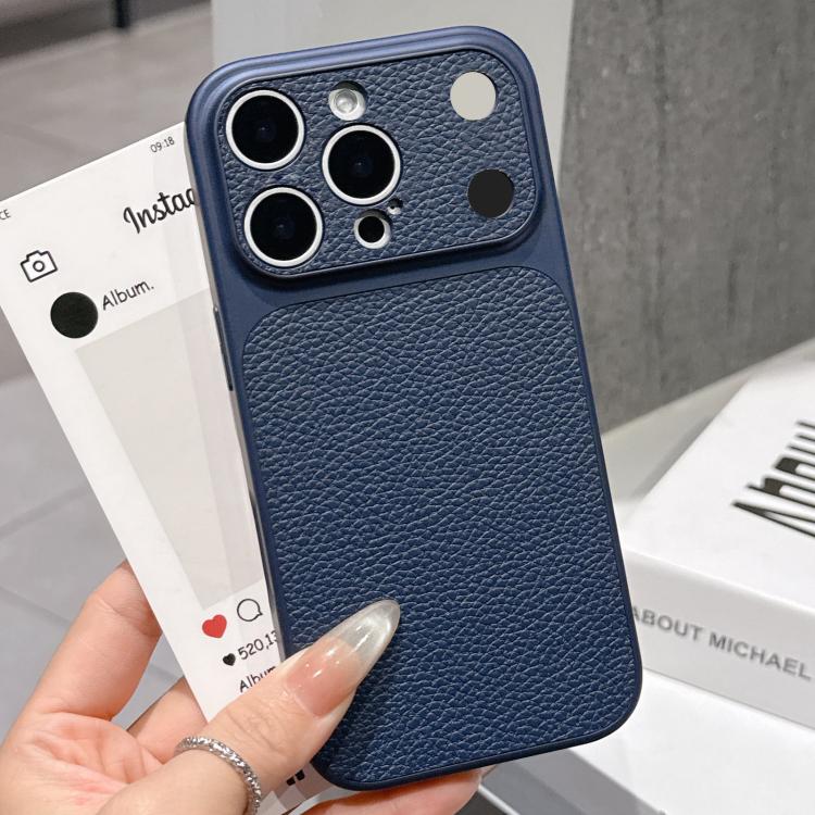 Transforms Into 17 Series Large Window Frosted Lychee Texture Phone Case, For iPhone 15 Pro Max, For iPhone 15 Pro, For iPhone 15 Plus, For iPhone 15, For iPhone 14 Plus, For iPhone 14, For iPhone 14 Pro, For iPhone 14 Pro Max