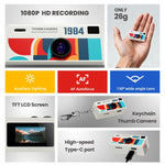 G6 Écran TFT 0,96 pouce Appareil photo numérique mini pour enfants