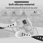 Bracelet de montre en silicone bicolore à tête plate xDfind, pour Google Pixel Watch 4 / 3 / 2 / 1 41mm