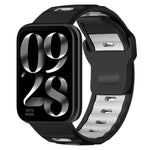 xDfind Flat-head Dual-color Silicone Watch Band, For Xiaomi Band 10 Pro / 9 Pro / Redmi Watch 6, For Redmi Watch 3 Active / Watch 3 Lite, For Redmi Watch 3