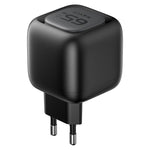 Chargeur de voyage Havit UC253 65W 3 en 1 GaN avec câble rétractable Type-C, UC253 (prise EU)