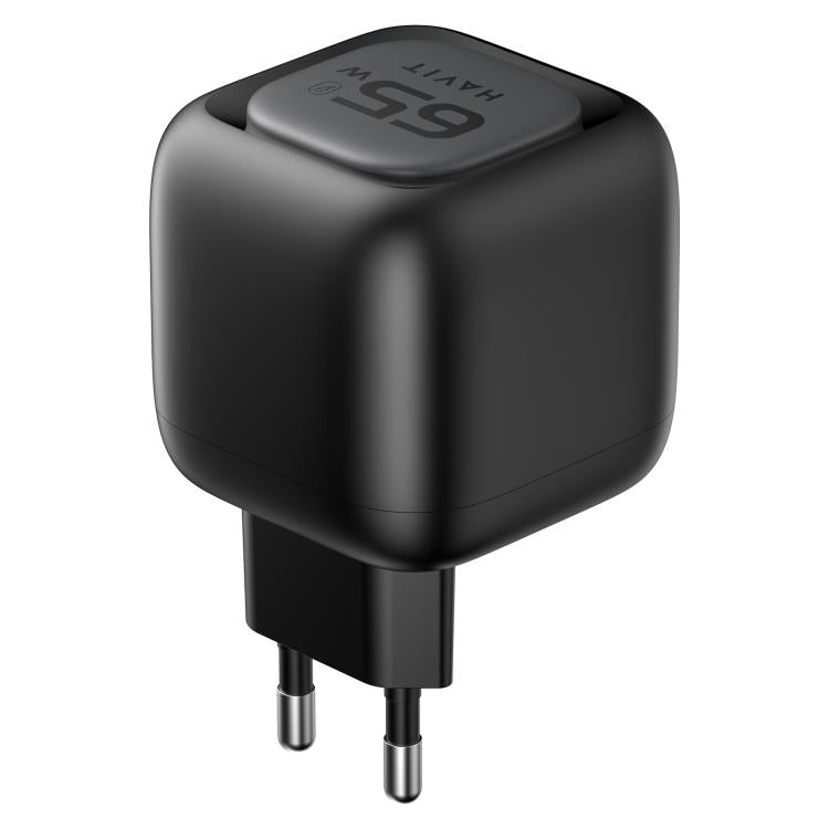 Chargeur de voyage Havit UC253 65W 3 en 1 GaN avec câble rétractable Type-C, UC253 (prise EU)