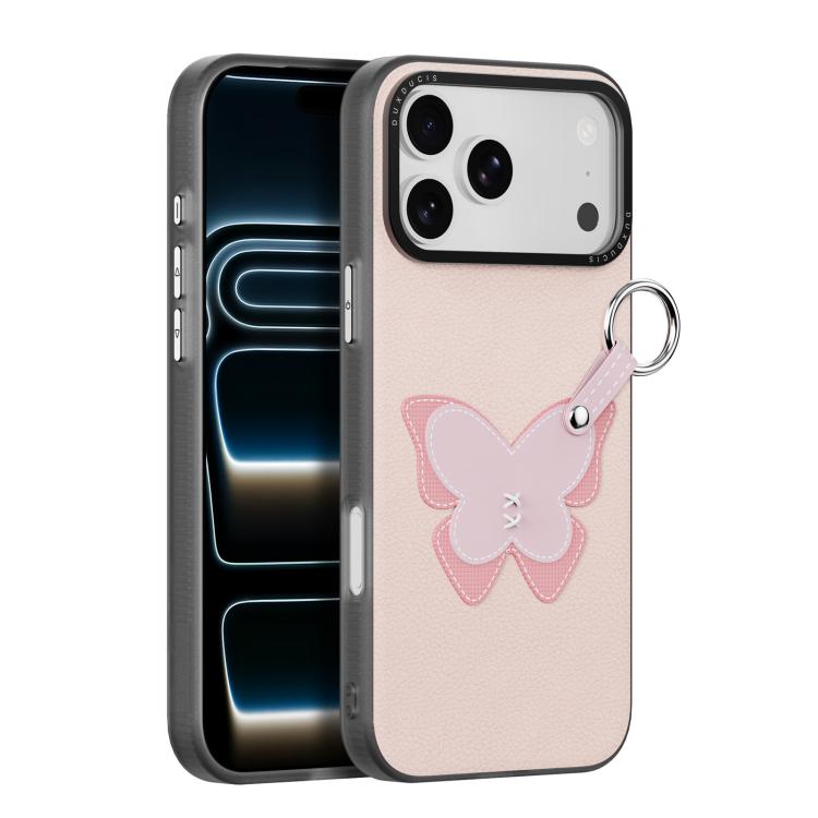 Étui de téléphone DUX DUCIS série LUVY avec boucle de bague, Pour iPhone 17 Pro Max, Pour iPhone 17 Pro, Pour iPhone 17
