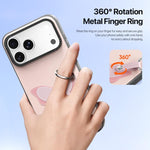 Étui de téléphone DUX DUCIS série LUVY avec boucle de bague, Pour iPhone 17 Pro Max, Pour iPhone 17 Pro, Pour iPhone 17