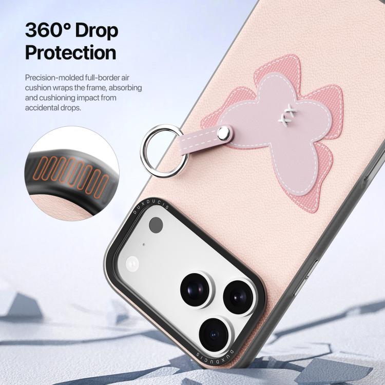 Étui de téléphone DUX DUCIS série LUVY avec boucle de bague, Pour iPhone 17 Pro Max, Pour iPhone 17 Pro, Pour iPhone 17