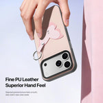 Étui de téléphone DUX DUCIS série LUVY avec boucle de bague, Pour iPhone 17 Pro Max, Pour iPhone 17 Pro, Pour iPhone 17