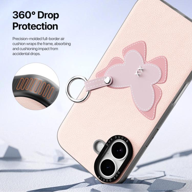 Étui de téléphone DUX DUCIS série LUVY avec boucle de bague, Pour iPhone 17 Pro Max, Pour iPhone 17 Pro, Pour iPhone 17