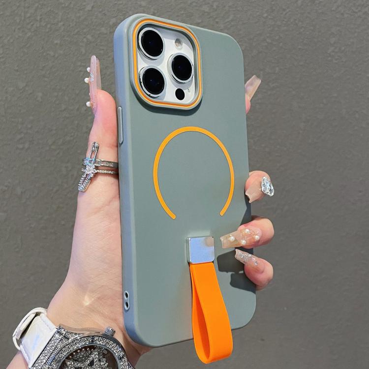 Coque de téléphone magnétique en TPU effet peau avec sangle en silicone, pour iPhone 13, pour iPhone 12 / 12 Pro, pour iPhone 12 Pro Max, pour iPhone 11 Pro Max, pour iPhone 11, pour iPhone 11 Pro